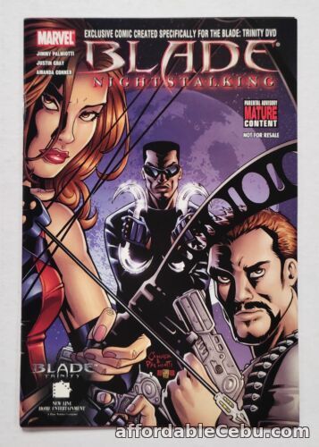 1st picture of Blade Nightstalking (2005) #0 Blade Trinity DVD Exclusive MINI COMICS For Sale in Cebu, Philippines