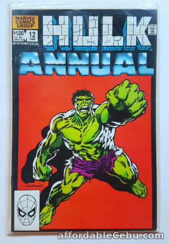 1st picture of VINTAGE 1983 Hulk Annual #12 MARVEL COMICS For Sale in Cebu, Philippines