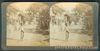 1899 Philippines STREET SCENE IN ERMITA Stereoview Card
