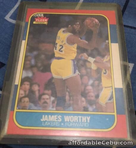 1st picture of James Worthy 1986 Fleer 131 Rookie For Sale in Cebu, Philippines
