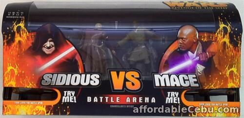 1st picture of Tomy Direct BATTLE ARENA SIDIOUS VS MACE 3.5 Inch For Sale in Cebu, Philippines