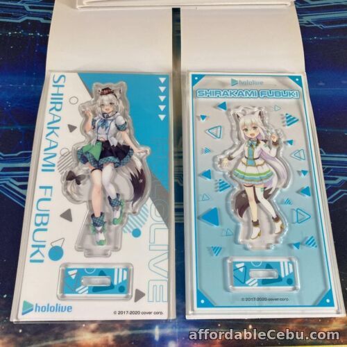 1st picture of Hololive Shirakami Fubuki  Acrylic Stand 2 Types For Sale in Cebu, Philippines
