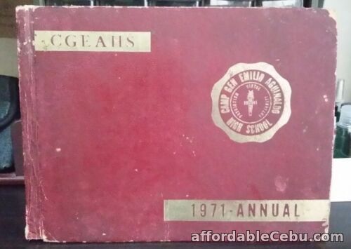 1st picture of CGEAHS 1971 Yearbook/Annual For Sale in Cebu, Philippines