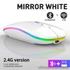 2.4GHz Bluetooth Wireless Mouse Rechargeable RGB Gaming Mouse 800/1200/1600DPI