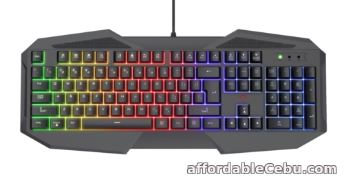 1st picture of Trust - 'Avonn' Gaming Keyboard - UK Layout - Rainbow Backlit - GXT 830-RW - New For Sale in Cebu, Philippines