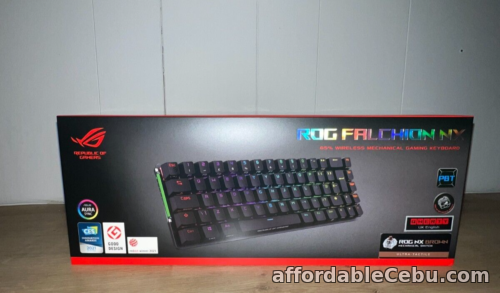 1st picture of Asus ROG FALCHION NX BROWN Mechanical RGB Gaming Keyboard - Wireless/USB - NEW For Sale in Cebu, Philippines