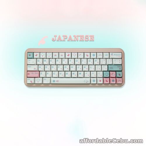 1st picture of 132 Key Weather Keycaps PBT Material Japanese XDA Outline Compatible with Keycap For Sale in Cebu, Philippines