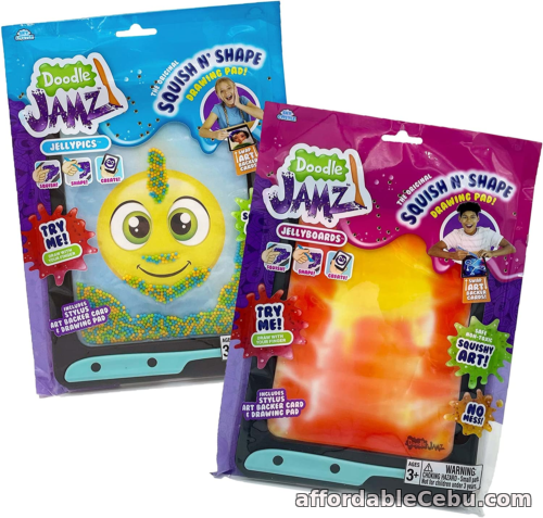 1st picture of DOODLEJAMZ 2 PACK sensory, mess-free drawing pads with stylus filled with gel For Sale in Cebu, Philippines