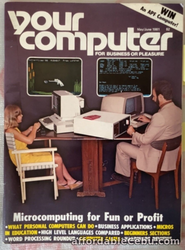 1st picture of YOUR COMPUTER MAY/JUNE 1981 MAGAZINE For Sale in Cebu, Philippines