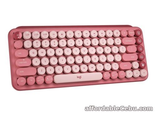 1st picture of 920-010575 Logitech POP Keys Wireless Mechanical Keyboard With Emoji Keys - Hear For Sale in Cebu, Philippines