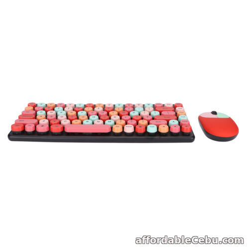 1st picture of (Lipstick Mix)Gaming Keyboard Mouse 86 Keys Light Quiet Keyboard Mouse Combo For Sale in Cebu, Philippines
