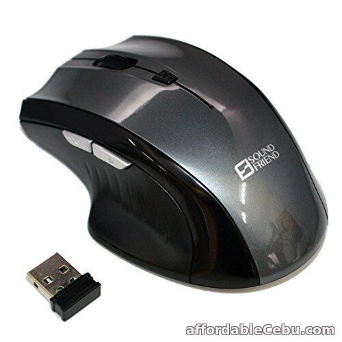 1st picture of 2.4GHz Cordless Wireless Optical Mouse Mice Laptop PC Receiver Computer+USB For Sale in Cebu, Philippines