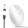 Rechargeable 2.4g Compati Wireless Mouse for iPad Laptop USB Wireless Mouse