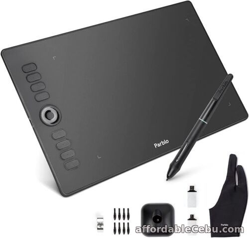 1st picture of Parblo A610 Pro Graphic Drawing Tablet - 10 x 6 Inch with Tilt Function For Sale in Cebu, Philippines