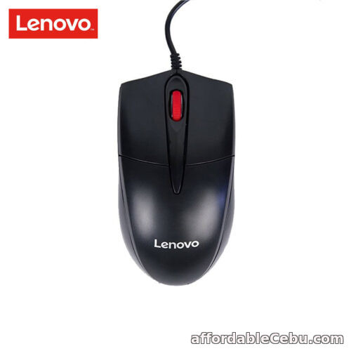 1st picture of LENOVO FML301 Wired Mouse with 1000dpi USB Connection Symmetric Design Support For Sale in Cebu, Philippines