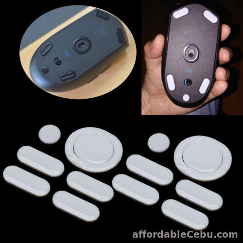 1st picture of 1Set Mouse Feet Mouse Skates For G304 G305 Mouse White Mouse Glides Curve EM xb For Sale in Cebu, Philippines