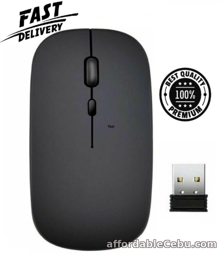 1st picture of 2.4 GHz Wireless Cordless Mouse Mice Scroll Optical For PC Computer Laptop + USB For Sale in Cebu, Philippines