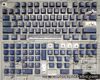 Snowy Night Keycap PBT 129 Keycaps Cherry Height Dye-sub for Cherry MX Keyboard