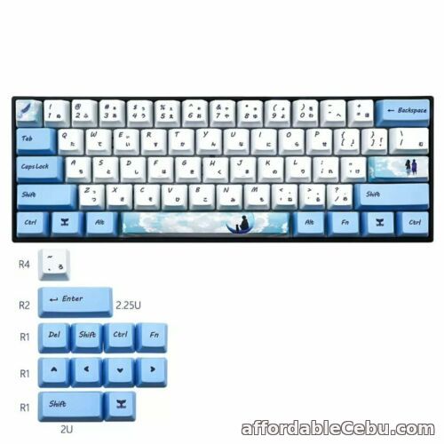 1st picture of Cloud Dye Sub PBT OEM profile Keycaps For Sale in Cebu, Philippines