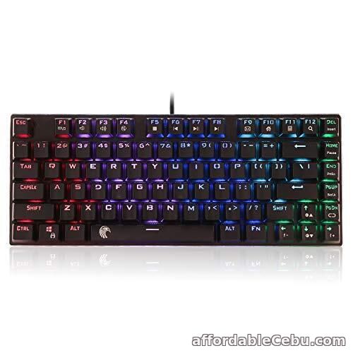 1st picture of Z-88 TKL Mechanical Gaming Keyboard : E-Yooso USB Wired Brown Switches Compact For Sale in Cebu, Philippines
