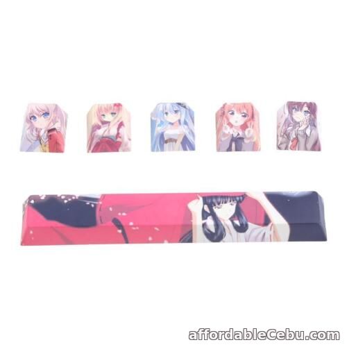 1st picture of DIY Keycaps 6Pcs Anime Character 6.25U Space R4 Cherry Profile for Kailh Switch For Sale in Cebu, Philippines