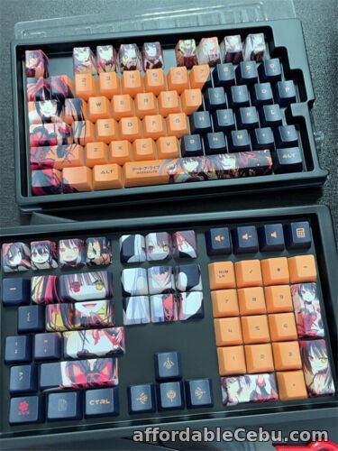 1st picture of Tokisaki Kurumi Keycaps DATE A LIVE PBT OEM 108 Keycaps For Cherry MX Keyboard For Sale in Cebu, Philippines