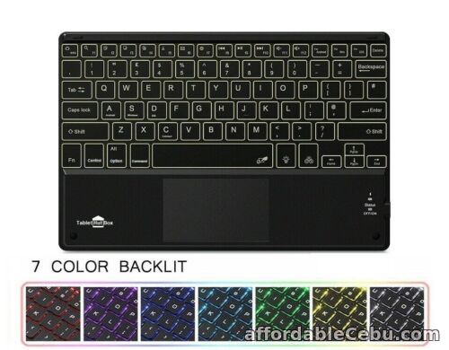 1st picture of UK Layout Touchpad Bluetooth keyboard Compatible with ASUS ZenPad Z8s (P00J) For Sale in Cebu, Philippines