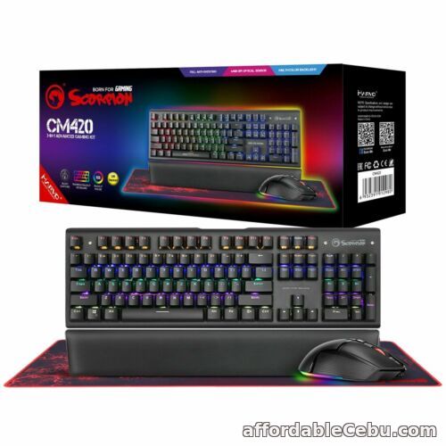 1st picture of Marvo Scorpion CM420 3-in-1 Advanced Gaming Kit For Sale in Cebu, Philippines