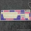 Mechanical Keyboard Sakura PBT Keycap 108 Keys OEM Height Keyboard Keycaps