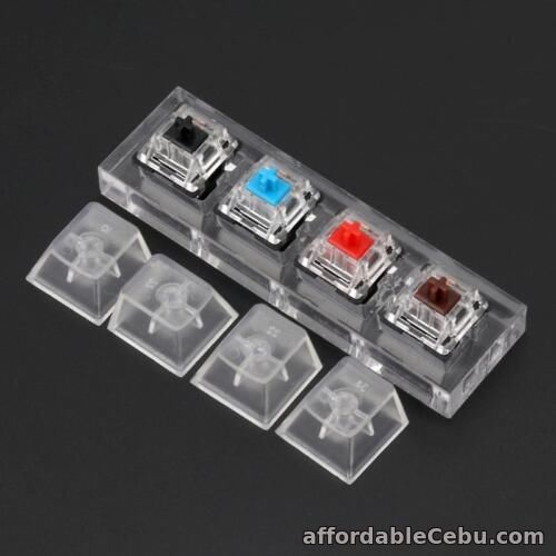 1st picture of Gateron MX Switches Mechanical Keyboard Switch Tester Acrylic Transparent Keycap For Sale in Cebu, Philippines