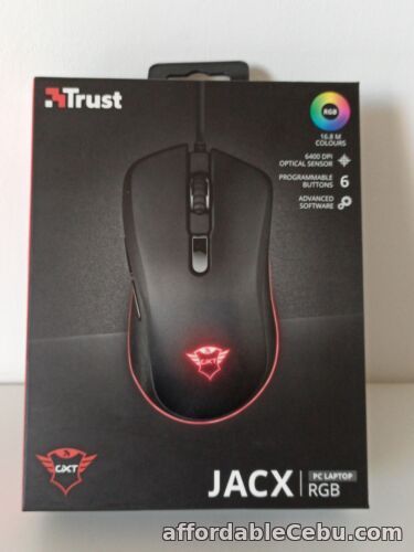 1st picture of Trust  Jacx GXT 930RGB Gaming Mouse For Sale in Cebu, Philippines