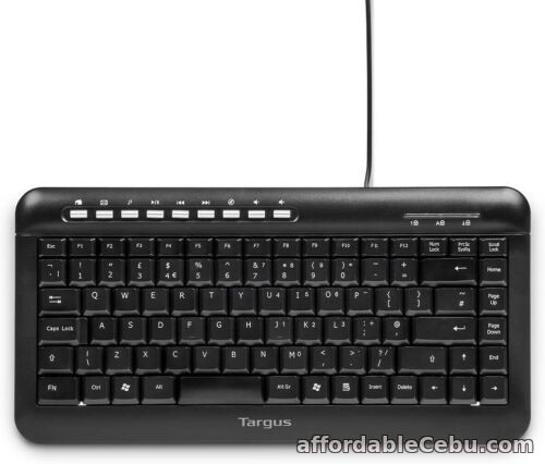 1st picture of Targus Compact USB Keyboard for PC user, Black (AKB05UK) Style Name:Compact -new For Sale in Cebu, Philippines
