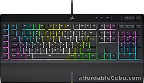 1st picture of K55 RGB PRO XT Wired Membrane Gaming Keyboard (Dynamic Per-Key RGB For Sale in Cebu, Philippines