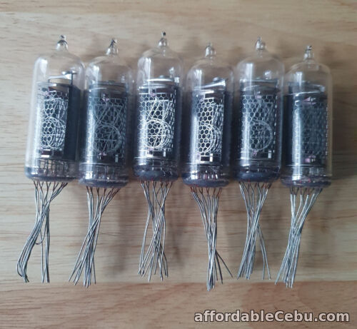 1st picture of Lot of 6 x In-14 Nixie tubes. NOS. Tested. For Nixie clock. Same date For Sale in Cebu, Philippines