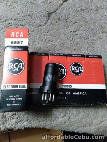 1st picture of M5 Lot of 5 RCA 6SS7 VACUUM TUBES For Sale in Cebu, Philippines