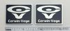 Cerwin Vega 212 Speaker Badge Logo Emblem Custom Made Aluminum 417R