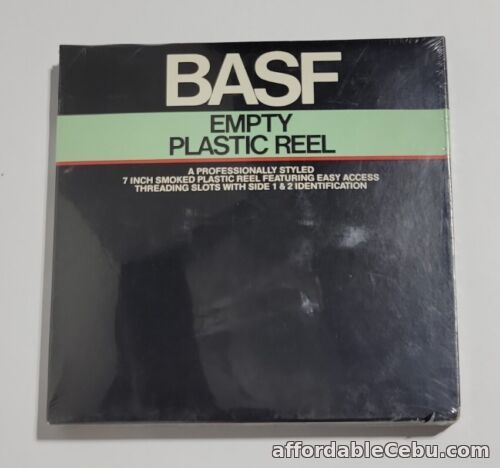 1st picture of BASF Empty Plastic Reel 7 Inch Smoked New Sealed For Sale in Cebu, Philippines