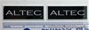 Altec Speaker Grill Badge Logo Emblem 846 886 PAIR Custom Made Aluminum