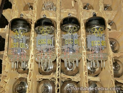 1st picture of 4 x RFT ECC81 12AT7 Tubes For Sale in Cebu, Philippines