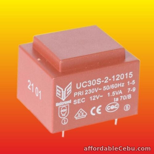 1st picture of 12V 1.5VA 230V 50/60 Hz MAINS POWER TRANSFORMER UC30S-2-12015 = BVEI3022022 For Sale in Cebu, Philippines