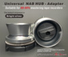 2 x Metal NAB Adapter Reel to Reel Tape Recorders  STUDER  REVOX  ¼"✅ ½"✅ 1"✅