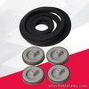 1pc 1.5-3mm Thickness Idle Wheel Belt Idler Rubber Ring for Cassette Recorder