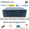 Harman Kardon Citation 22 amp restoration recap repair service rebuild kit