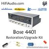 Bose 4401 PreAmplifier Restoration Kit repair service fix recap capacitor preamp