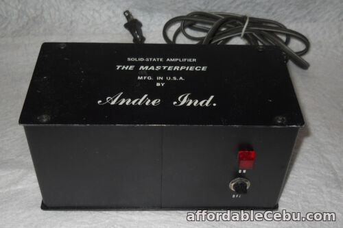 1st picture of Andre Ind. Solid-State Master Piece Amplifier For Sale in Cebu, Philippines