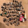 Vintage lot of 101 vacuum tubes (various makes and types!)