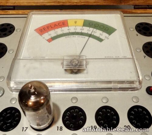 1st picture of Vintage Tung-Sol 12AT7 Vacuum Tube, FC1 Tested, Strong For Sale in Cebu, Philippines