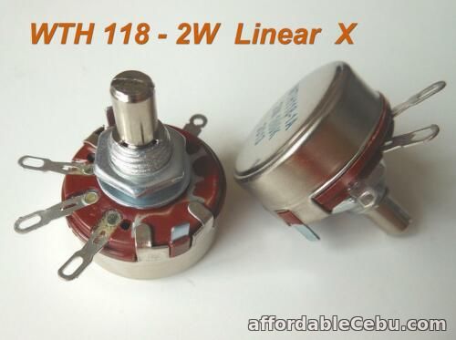 1st picture of 5pcs 1K Ω Ohm WTH118 WTH118-1A 2W Linear Potentiometer For Sale in Cebu, Philippines