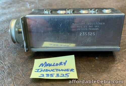 1st picture of Mallory Inductuner Model 25325 Used In Several Early Continuous Tuned TV Sets For Sale in Cebu, Philippines