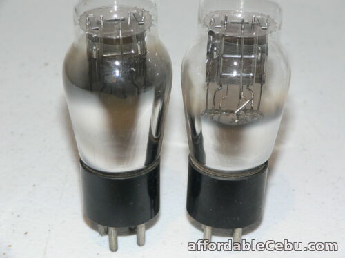 1st picture of 2 Silvertone 30 Tubes- USA -TEST GOOD-Engraved Base For Sale in Cebu, Philippines